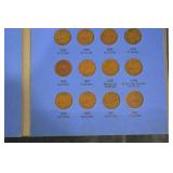 Canadian Small Cent Collection Album 1920 to Date - George V, VI & Elizabeth II
