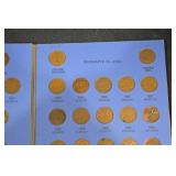Canadian Small Cent Collection Album 1920 to Date - George V, VI & Elizabeth II