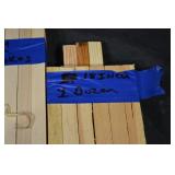 Garden Stakes 24-inch & 18-inch (12 Each) - Wooden Plant Support Stakes