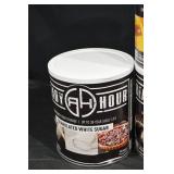 Ready Hour Emergency Food Storage - 6-Can Set: Breakfast Muffins & Orange Energy Drink Mix