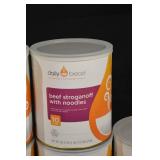 Daily Bread Assorted Meals - Shelf-Stable Canned Dinners (Lot of 12)