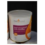 Daily Bread Assorted Meals - Shelf-Stable Canned Dinners (Lot of 12)