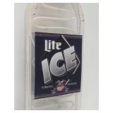 Large Working MILLER LITE ICE Lighted Neon Beer Bottle Sign