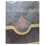 Vintage ANHEUSER BUSCH Michelob Light Beer Mirror Sign