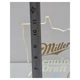 Working MGD Miller Genuine Draft Lighted MINNESOTA Beer Sign