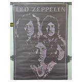 Awesome Original Vintage 1969 LED ZEPPELIN Band Poster - The Visual Thing Inc.