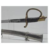 Quality Vintage Replica Stainless Steel Brass & Replica Military Sabre Sword