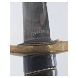 Quality Vintage Replica Stainless Steel Brass & Replica Military Sabre Sword