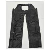 Genuine Leather HARLEY DAVIDSON Motorcycle Chaps - See Photos for Size