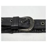 Genuine Leather HARLEY DAVIDSON Motorcycle Chaps - See Photos for Size