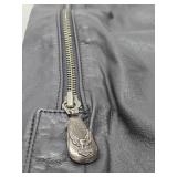 Genuine Leather HARLEY DAVIDSON Motorcycle Chaps - See Photos for Size