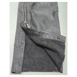 Genuine Leather HARLEY DAVIDSON Motorcycle Chaps - See Photos for Size