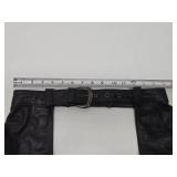 Genuine Leather HARLEY DAVIDSON Motorcycle Chaps - See Photos for Size