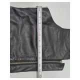 Genuine Leather HARLEY DAVIDSON Motorcycle Chaps - See Photos for Size