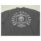 Like-New HARLEY DAVIDSON Short Sleeve Button Up Shirt - Men