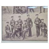 Antique Framed Military Photo #1