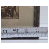 Antique Framed Military Photo #1