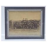 Antique Framed Military Photo #2