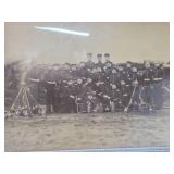 Antique Framed Military Photo #2