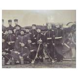 Antique Framed Military Photo #2