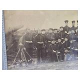 Antique Framed Military Photo #2