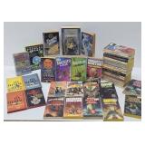 Great Estate Lot of Vintage Softcover Books including James Bond