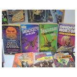 Great Estate Lot of Vintage Softcover Books including James Bond