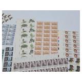Lot of Unused Uncut Vintage Stamp Sheets