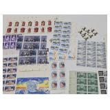 Lot of Unused Uncut Vintage Stamp Sheets