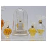 Great Lot of Genuine LALIQUE Glass Perfume Bottles