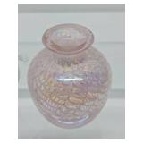 Lovely Vintage Iridescent Perfume Bottle w/Stopper