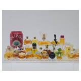 Large Group of Assorted Full Smaller Size Sample Bottles of Designer Cologne / Perfume etc