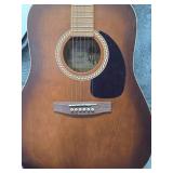 Very Nice Wild Cherry Acoustic Guitar by Art & Lutherie - Made in Canada