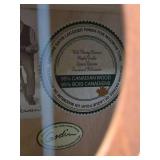 Very Nice Wild Cherry Acoustic Guitar by Art & Lutherie - Made in Canada