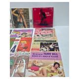 Estate Lot of Vintage Vinyl Records #6 - Approx 60 Adult Stag Records Records