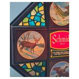 Great Looking Vintage SCHMIDT Beer Wildlife Lighted Beer Advertising Sign