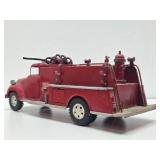 Vintage Pressed Steel TONKA Fire Engine w/Fire Hydrant