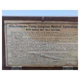 Interesting Antique CONGRESS Medical Apparatus