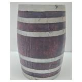 Antique Smaller Size Iron Strapped Liquor or Beer Keg