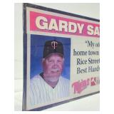Ron Gardenhire MN Twins Hardware Store Advertising Sign