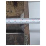 Nice Antique Pre-Prohibition GOETZ Wooden Advertising Beer Crate w/Lid