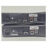 3 XBOX 360 Video Games Systems w/Some Controllers & Adapters