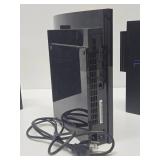 PlayStation 2 & 3 Video Games Systems w/Some Controllers & Adapters