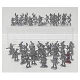 Large Lot of Vintage Lead/Metal Soldiers w/ Airplane