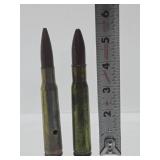 Group of Genuine Vintage & Antique Military Ammo Rounds / Bullets etc