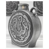3 Brand New Metal/Pewter Vessels w/Dragons