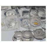 Large Lot of NOS Unused Metal Security Guard Badges