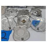 Large Lot of NOS Unused Metal Security Guard Badges