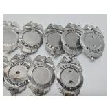 Large Lot of Metal Security Guard/Officer Badges