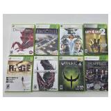 Group of XBOX 360 Video Games